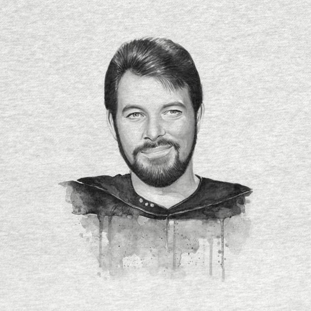 William Riker by Olechka